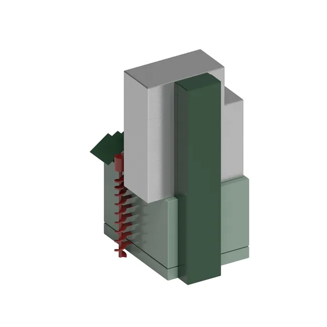 Volumenmodell Baufeld 6