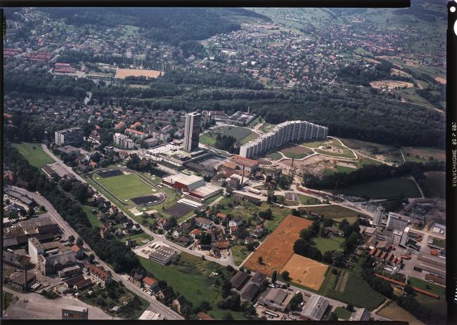 Telli, Aarau, ETH-Bibliothek Zürich, Bildarchiv/Stiftung Luftbild Schweiz / Fotograf: Swissair Photo AG